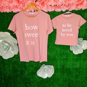 Matching Mom and Me T shirts